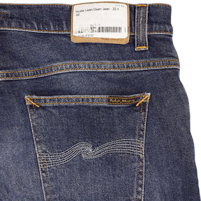 Nudie Jeans Blue Lean Dean Jeans