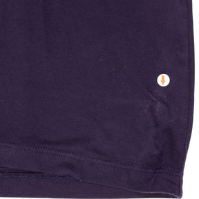 Baukjen Navy Short Sleeve Top