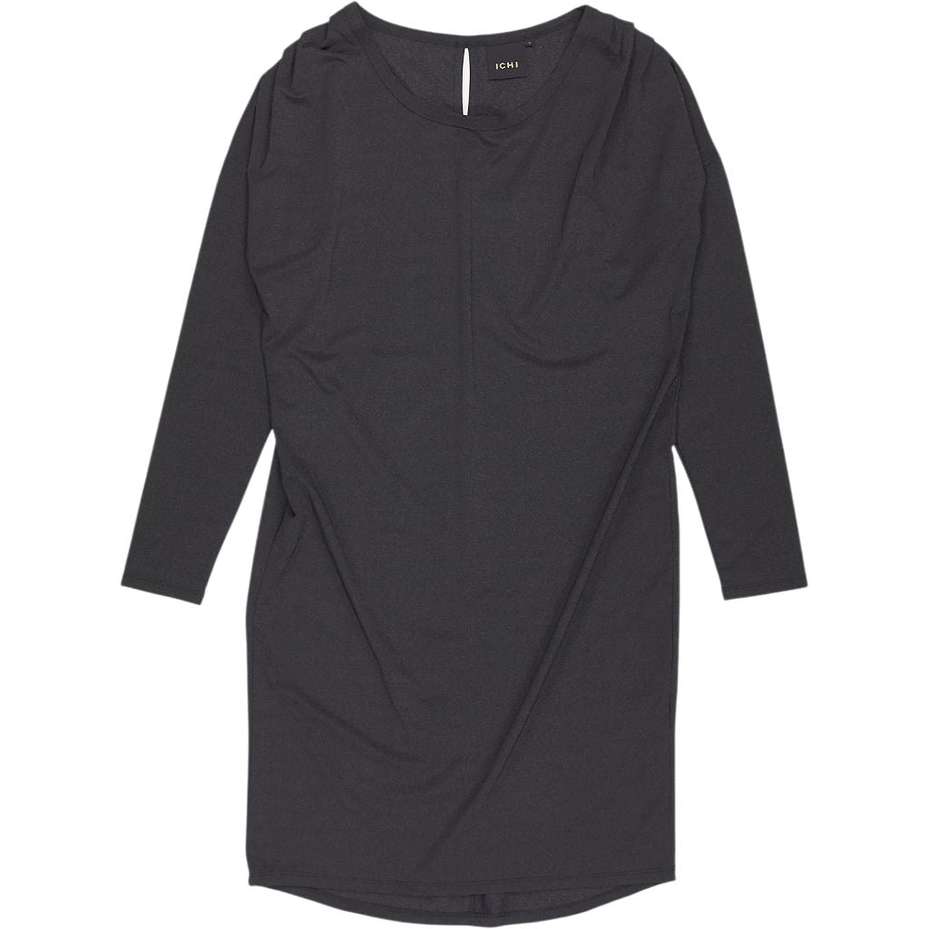 ICHI Black Long Sleeve Dress