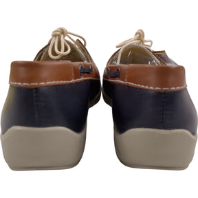 Easy B Avalon Navy Multi Leather Loafers