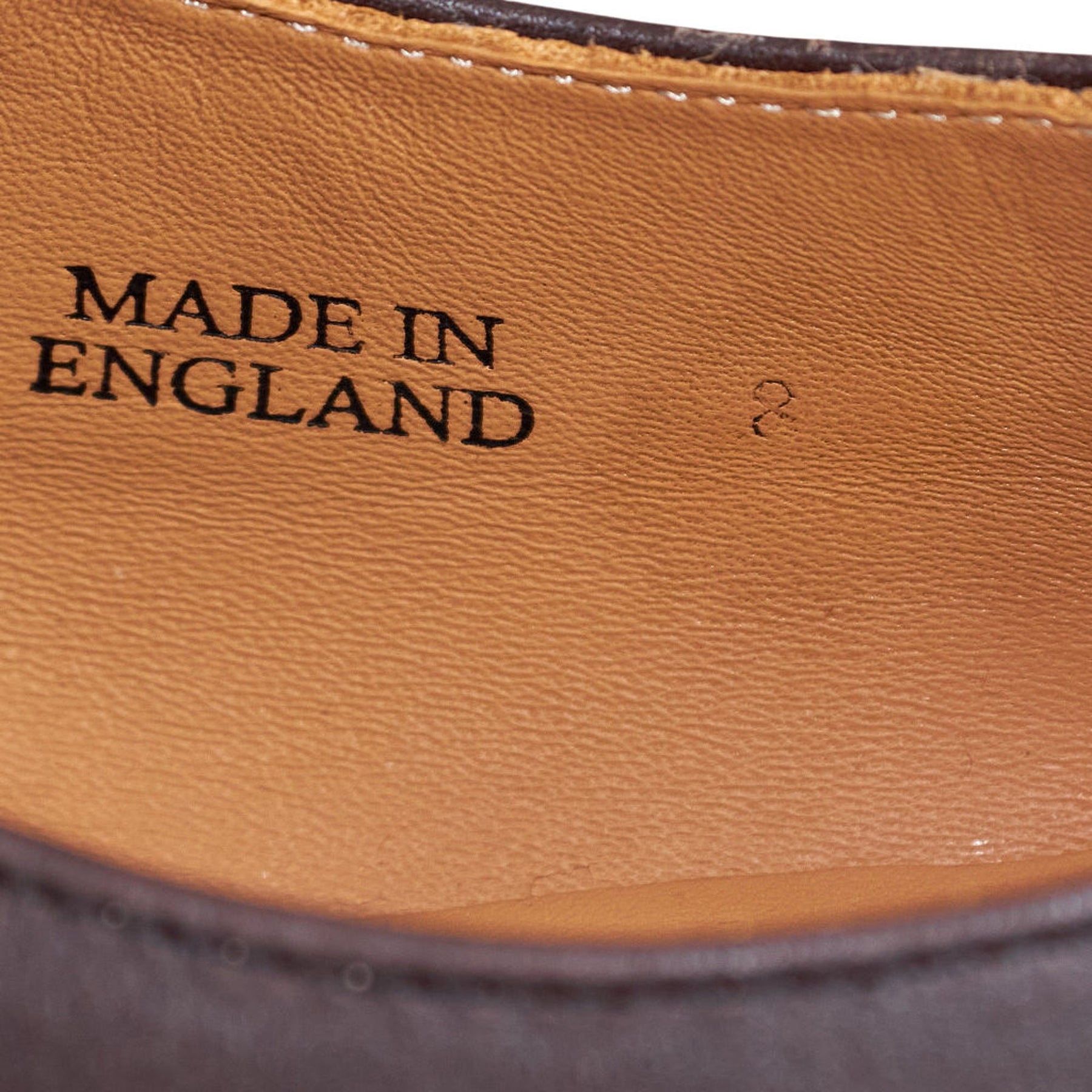YMC Brown Leather Monk Strap Shoes