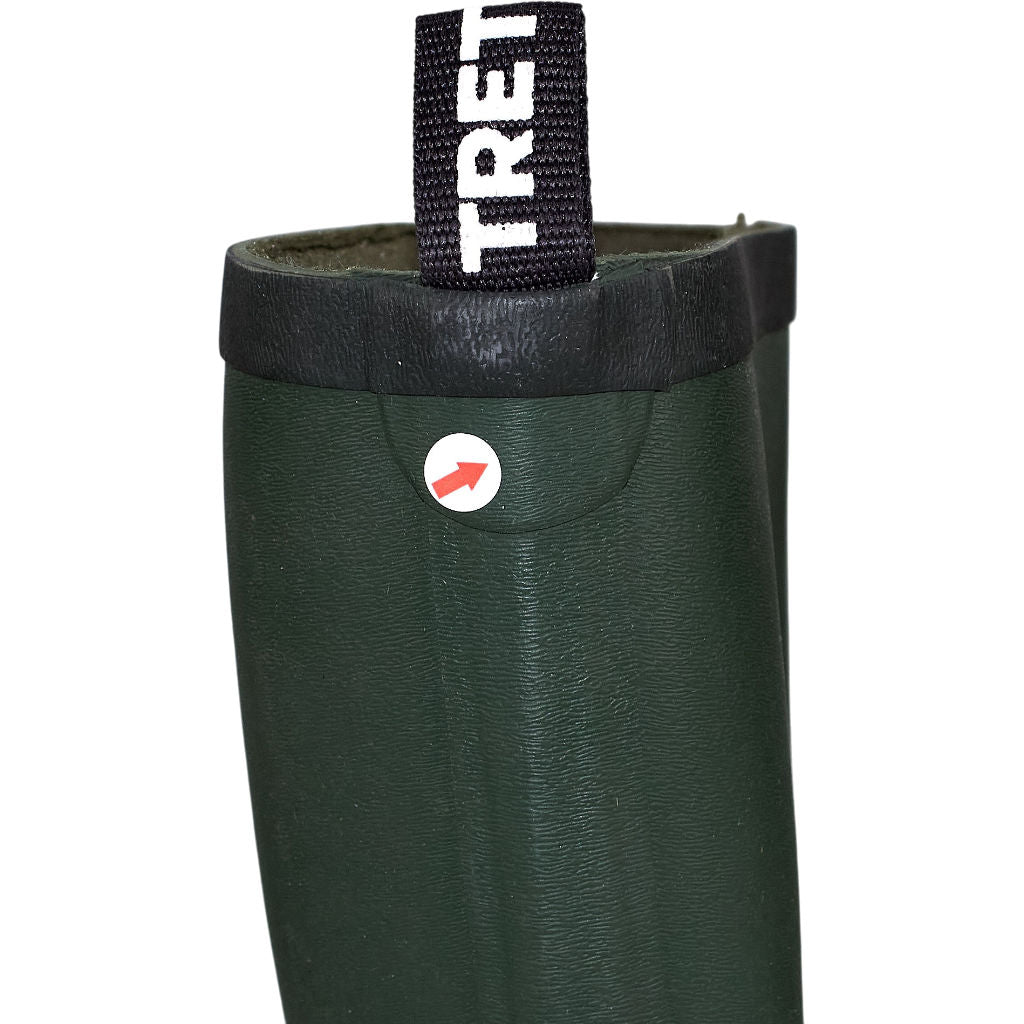 Tretorn Green Rubber Wellington Boots