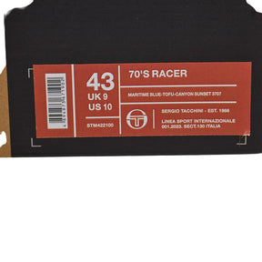 Sergio Tacchini Blue 70's Racer Trainers