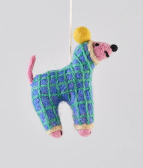 Jayla Dog Hanging Felt Ornament