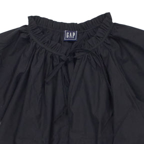 GAP Black Tie-Neck Dress