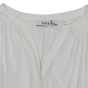 NRBY White Long Sleeve Blouse