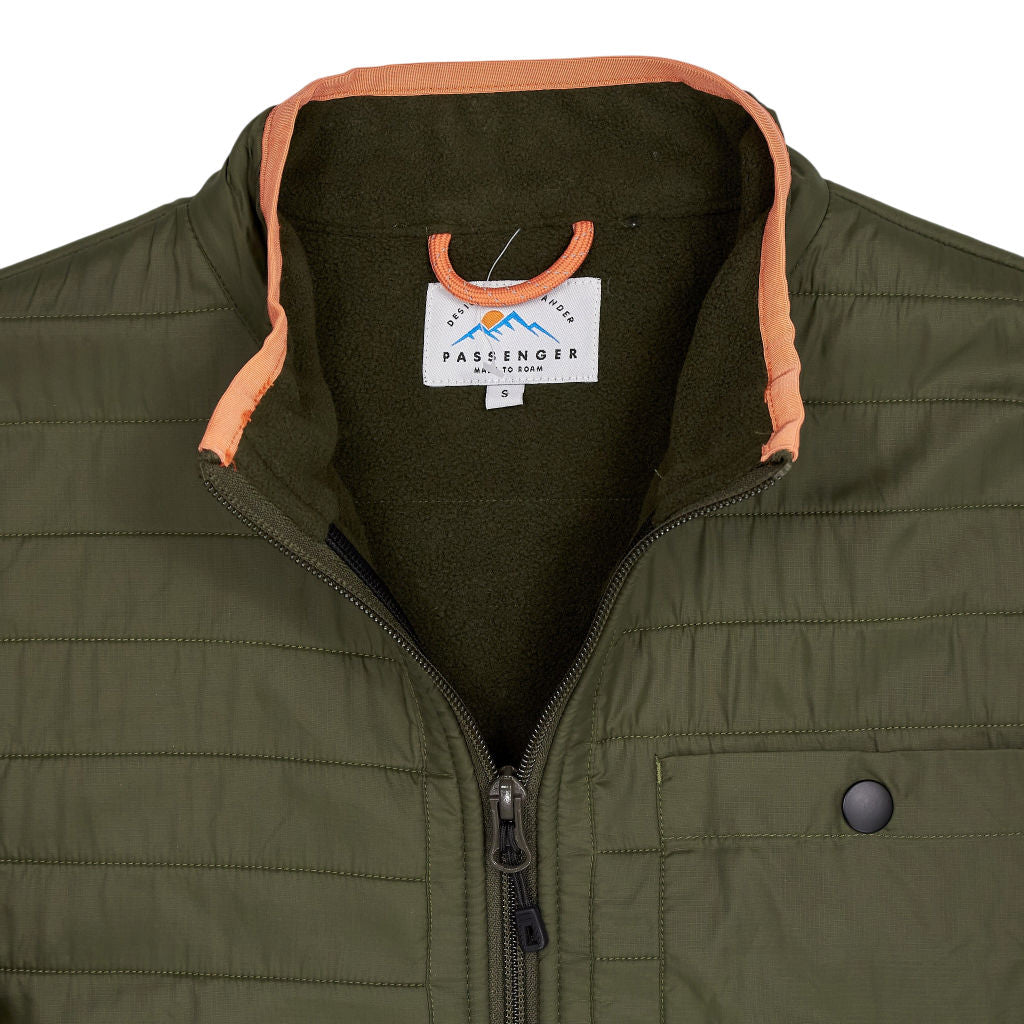 Passenger Green Fleece Jacket