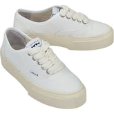Hatty White Canvas Oxford Sneaker
