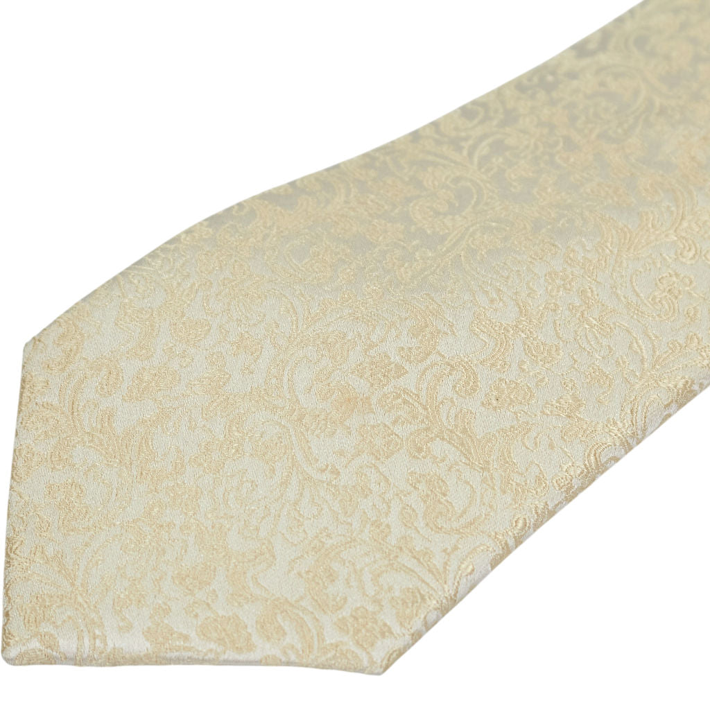 Moss Cream Silk Tie Set x 2