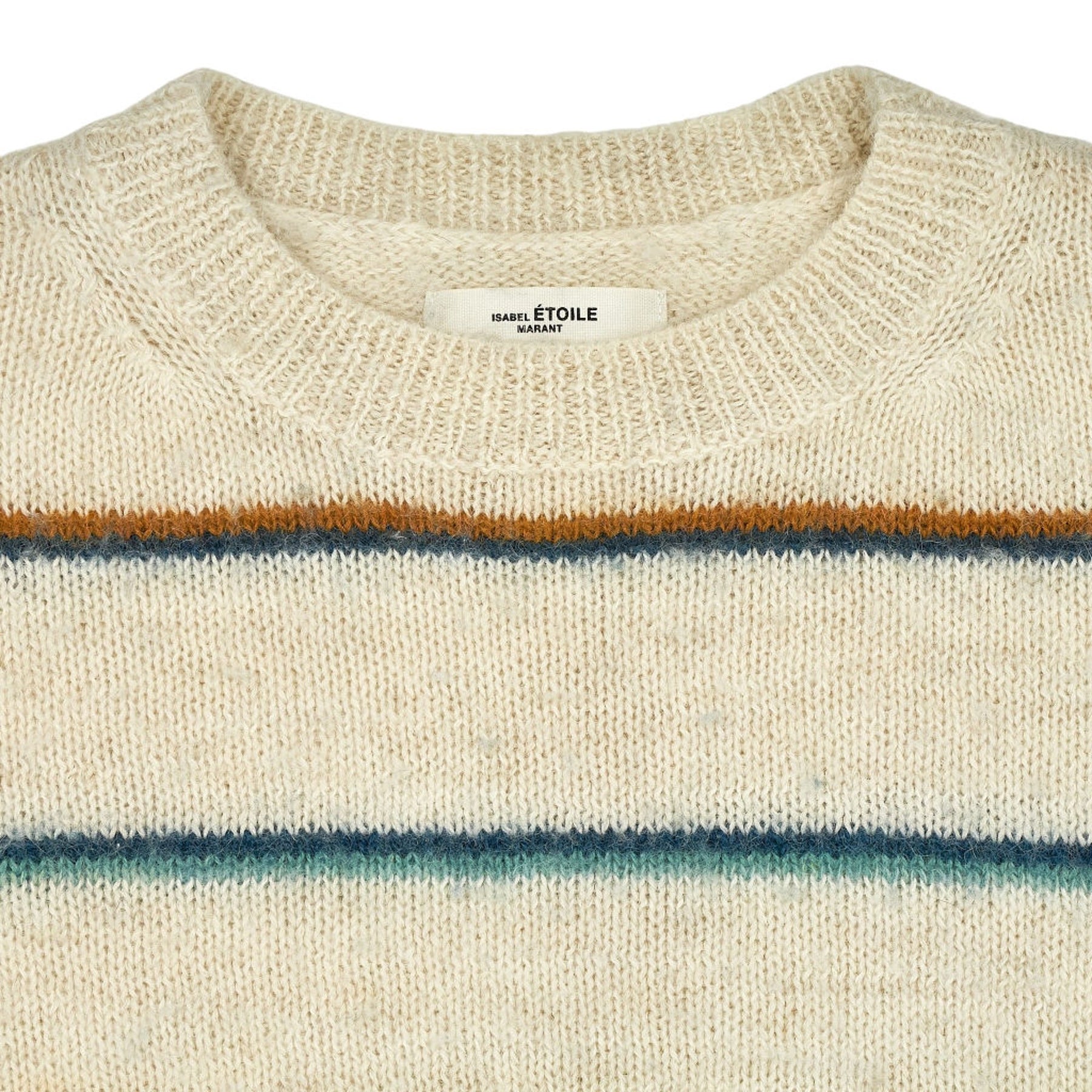 Isabel Étoile Marant Cream Striped Jumper