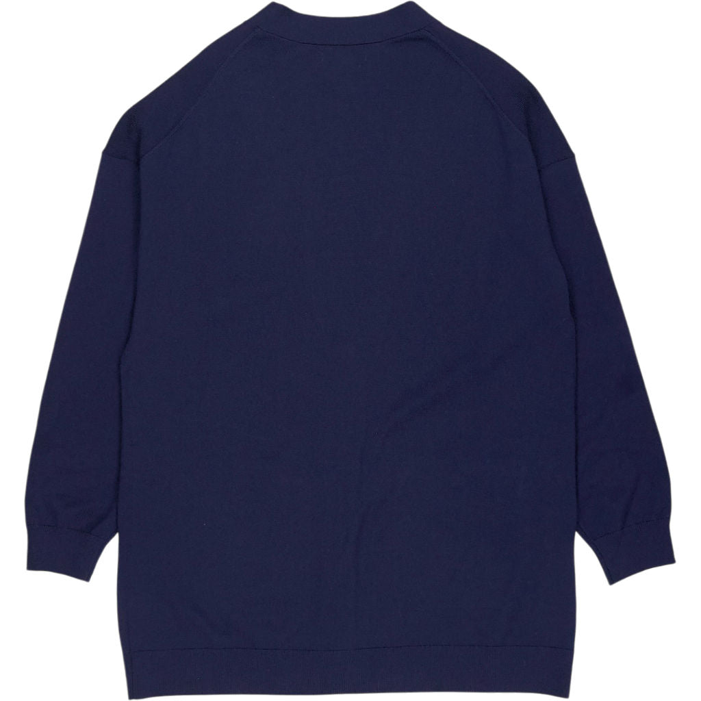 Lands' End Navy Cardigan Petite