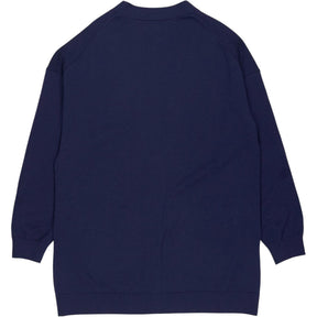 Lands' End Navy Cardigan Petite