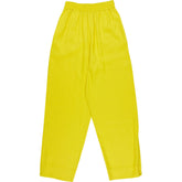 Studio Nicholson Yellow Gathered Pants