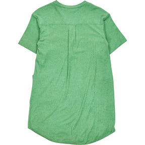 Wyse Green Towelling Shift Dress