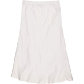 NRBY White Linen Skirt