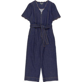 Wyse Blue Denim Jumpsuit