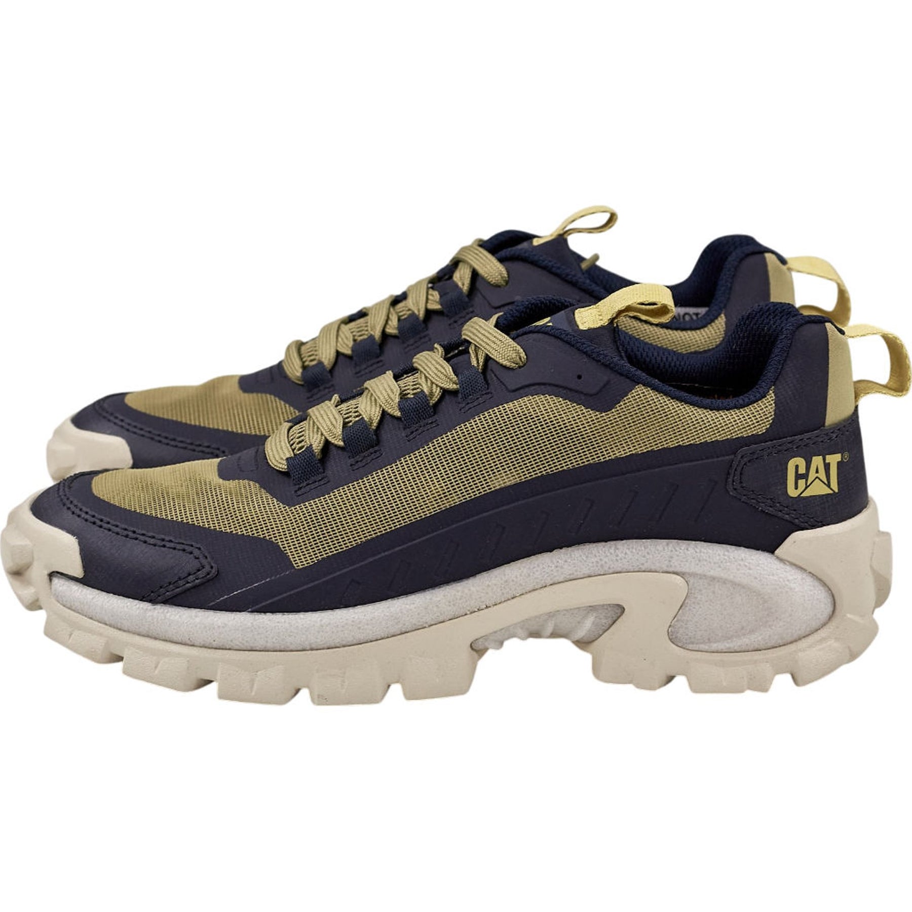 CAT Grey/GreenTotal Eclipse Intruder Trainers UK 8