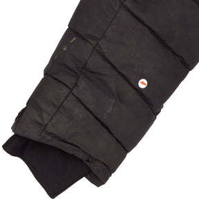Billabong Black Quilted Jacket with Faux Fur Hood
