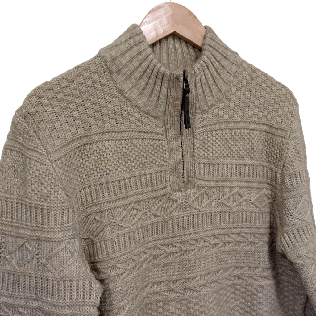 Mantaray Light Brown Knit Jumper