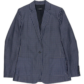 Joseph Blue Patterned Blazer