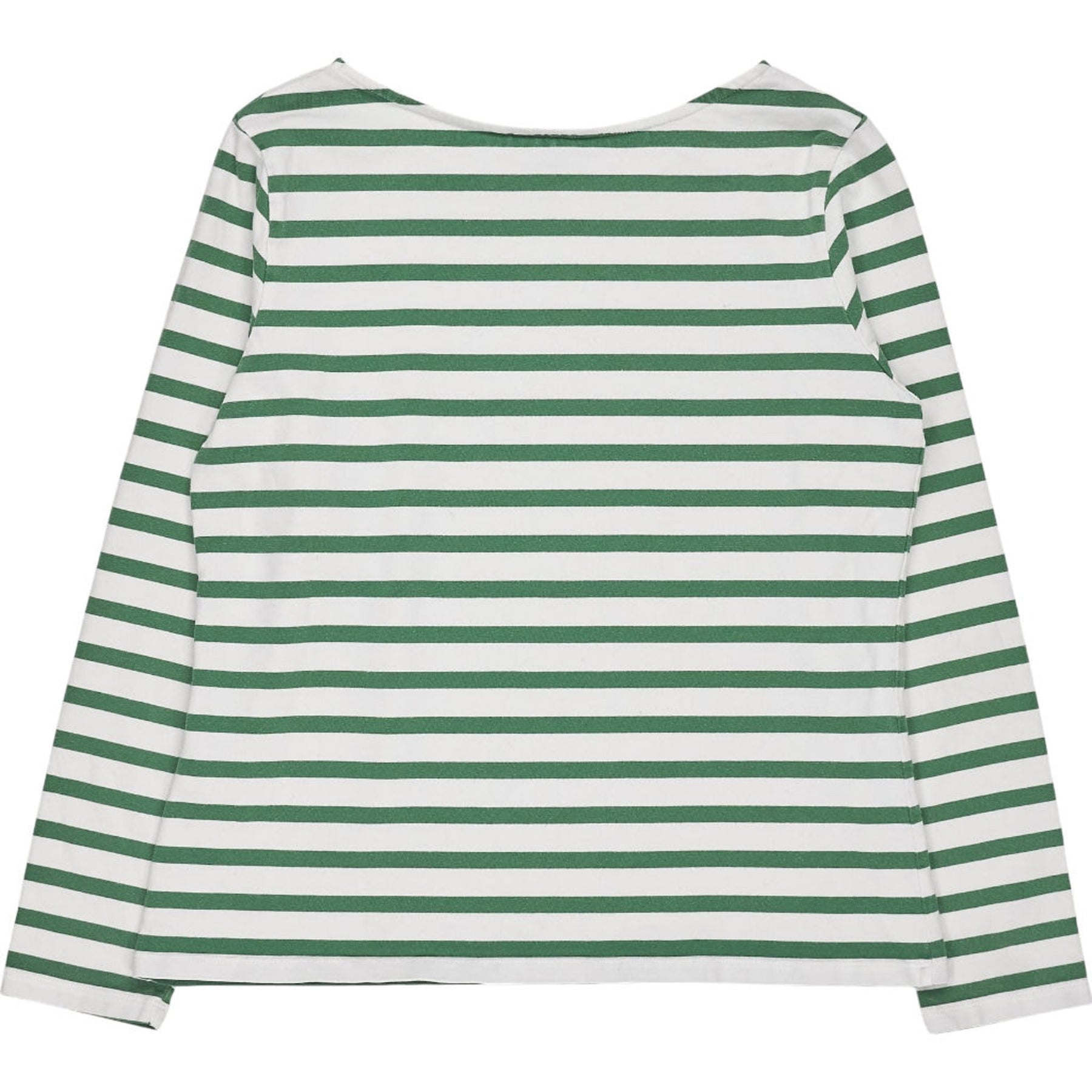 Baukjen Green White Striped Top