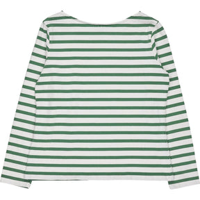 Baukjen Green White Striped Top