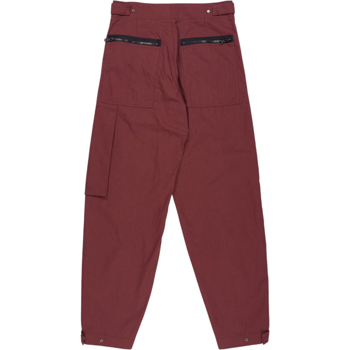 Studio Nicholson Chestnut Zip Detail Trousers