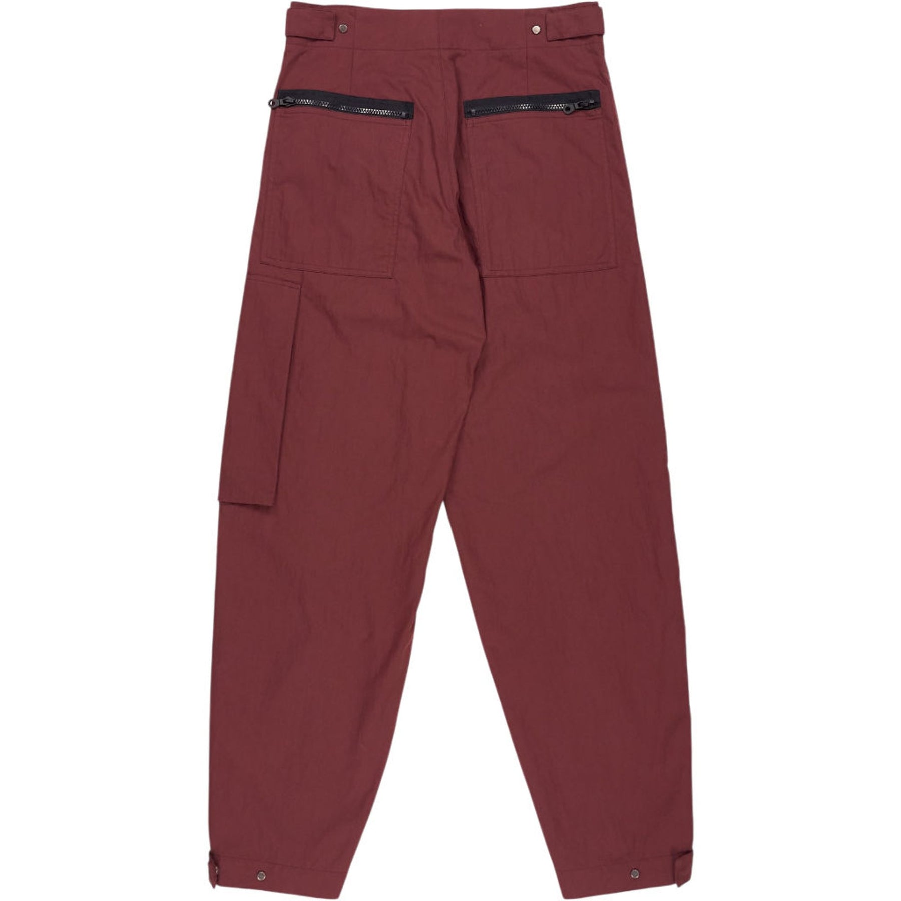 Studio Nicholson Chestnut Zip Detail Trousers