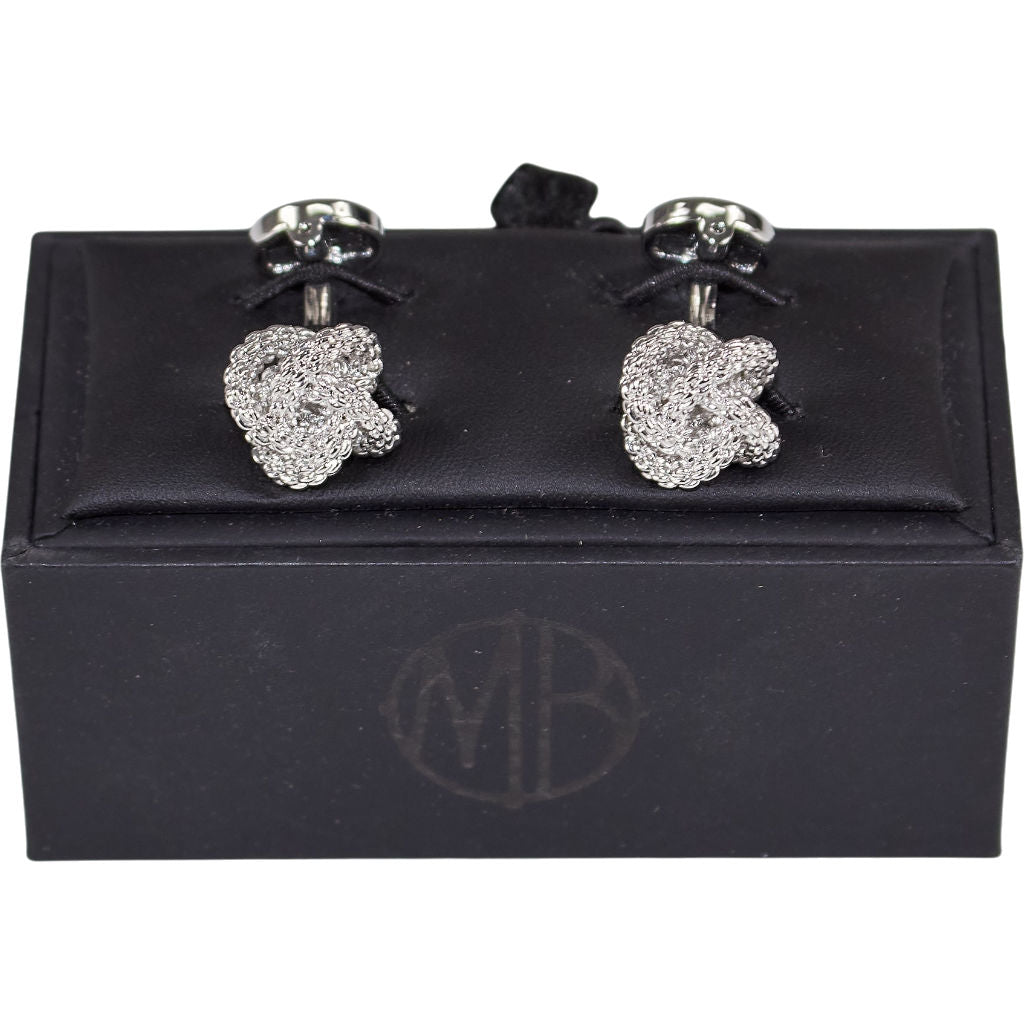 MB Silver Cufflinks