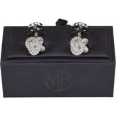 MB Silver Cufflinks