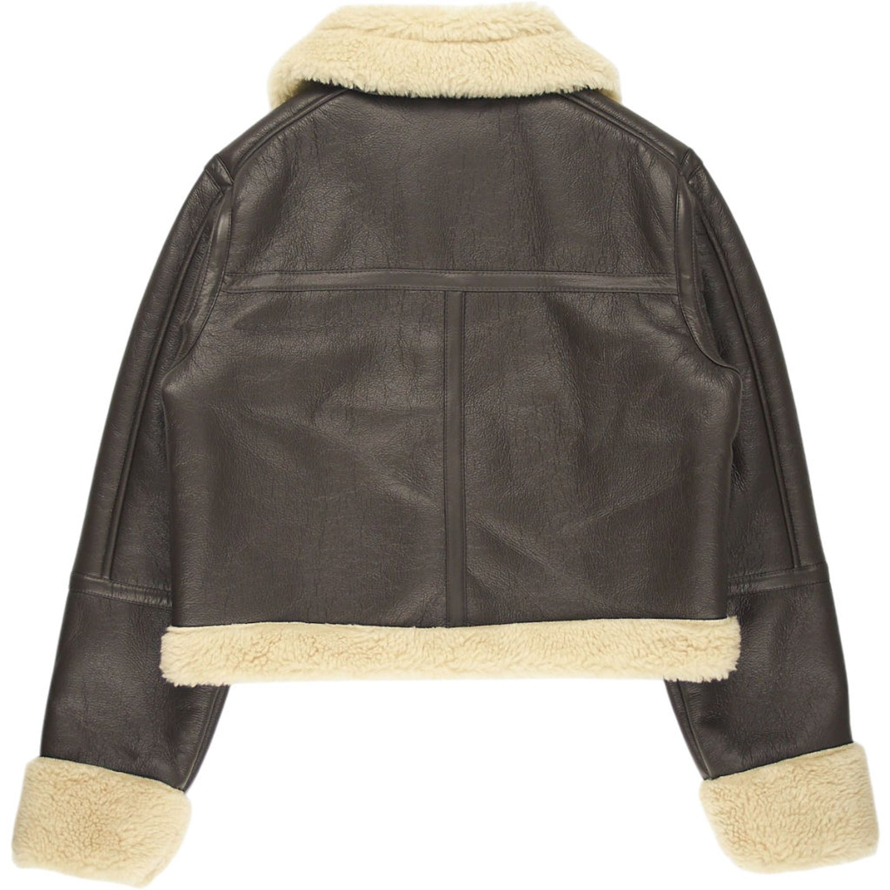 Pull&Bear Brown Shearling Jacket