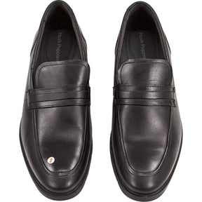 Hush Puppies Black Advice MT Slip On Shoes