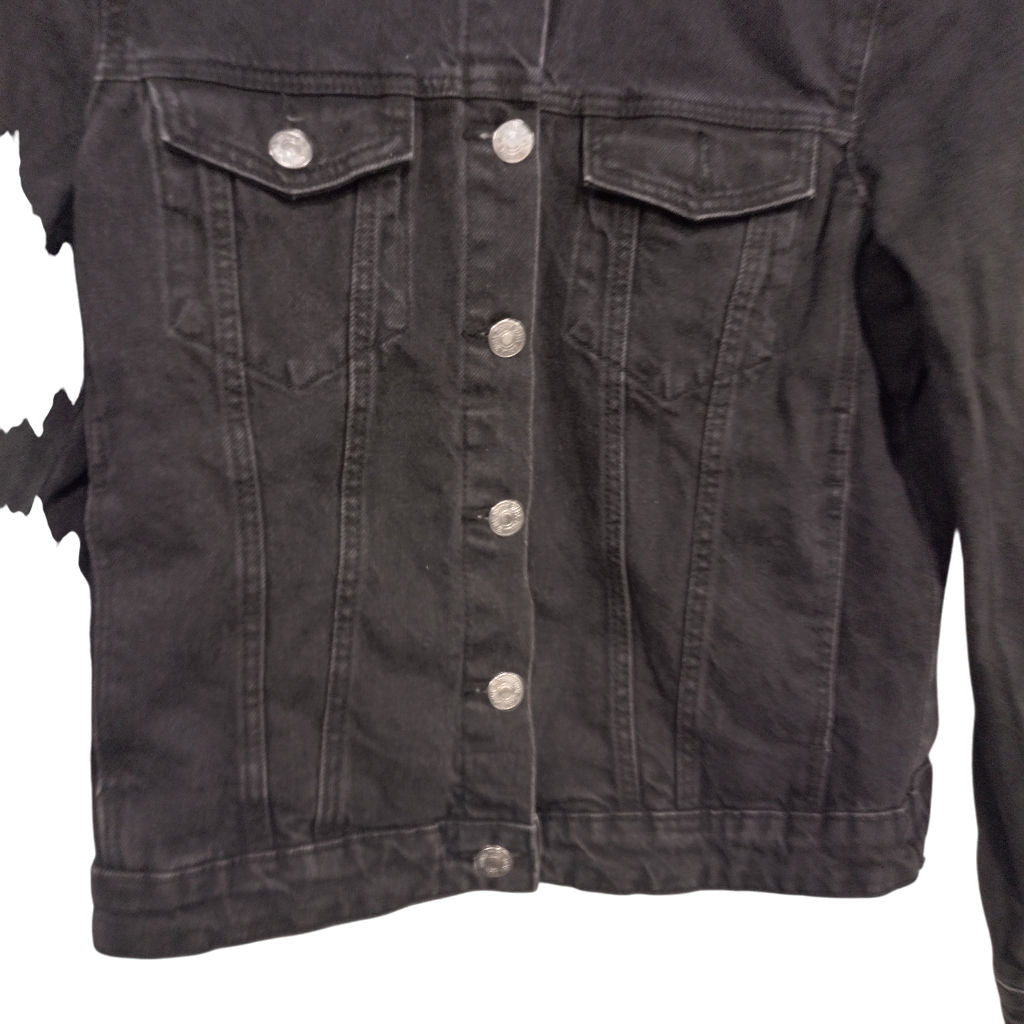 Zara Black Denim Jacket