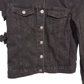 Zara Black Denim Jacket