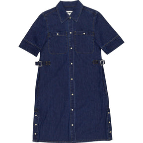 YMC Blue Denim Shirt Dress