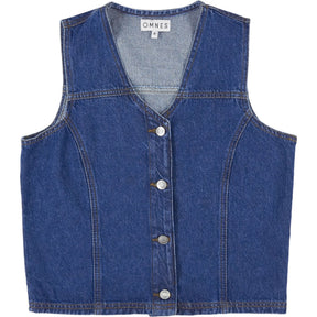 OMNES Blue Denim Vest