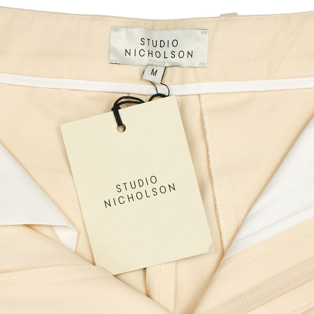 Studio Nicholson Beige Slope Trousers