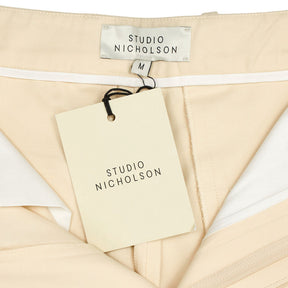 Studio Nicholson Beige Slope Trousers