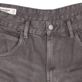 Pull & Bear Grey Denim Trousers