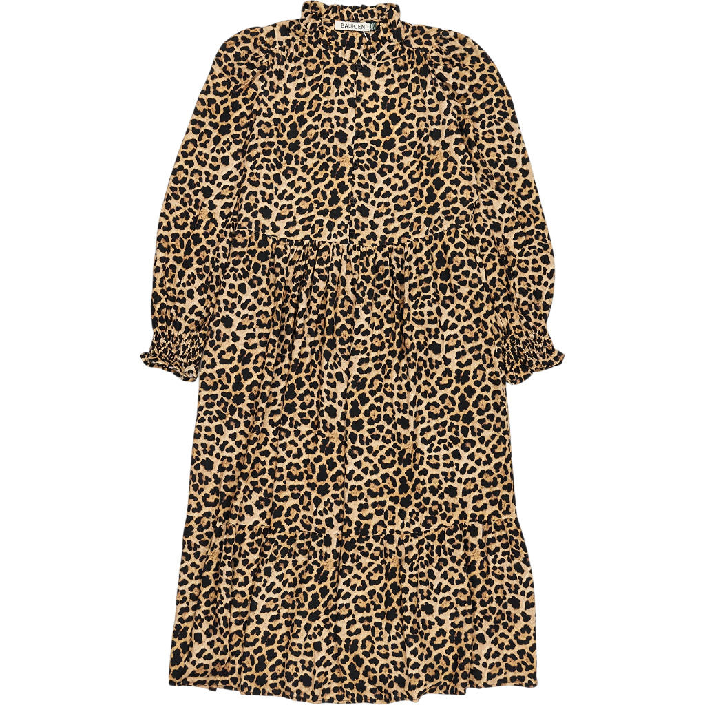 Baukjen Leopard Print Daryn Midi Dress