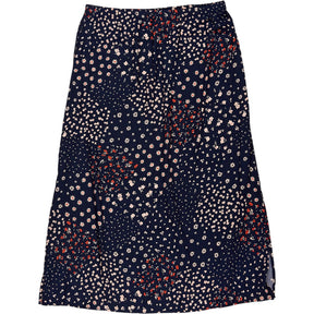 Hush Navy Floral Print Skirt