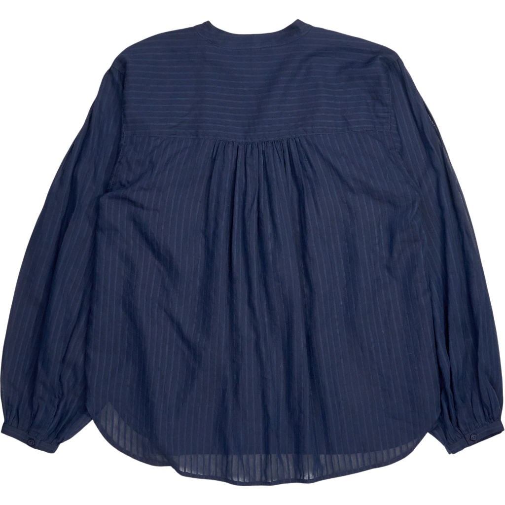 Hush Navy Striped Blouse