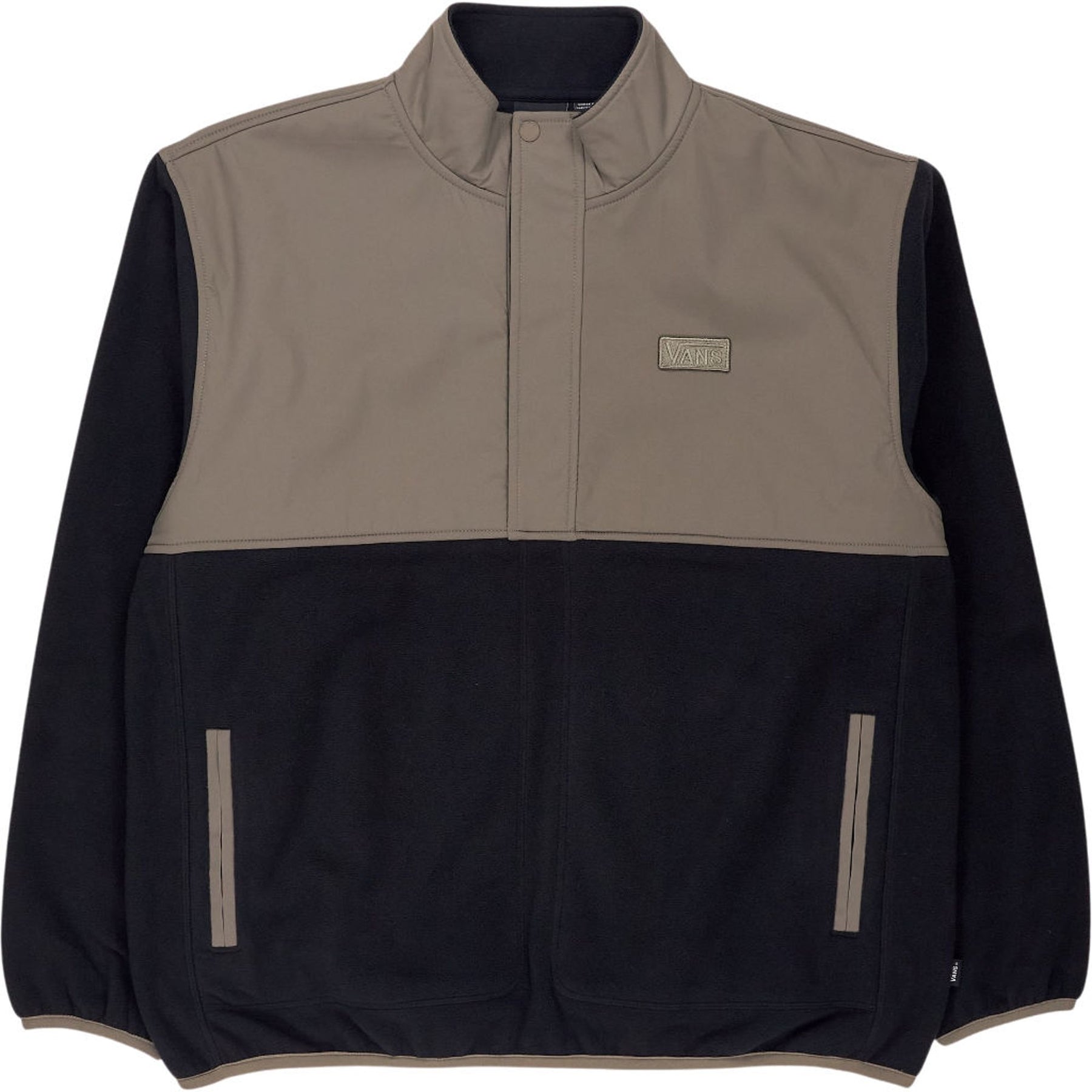 Vans Black Taupe Ranford Polar Fleece Jacket