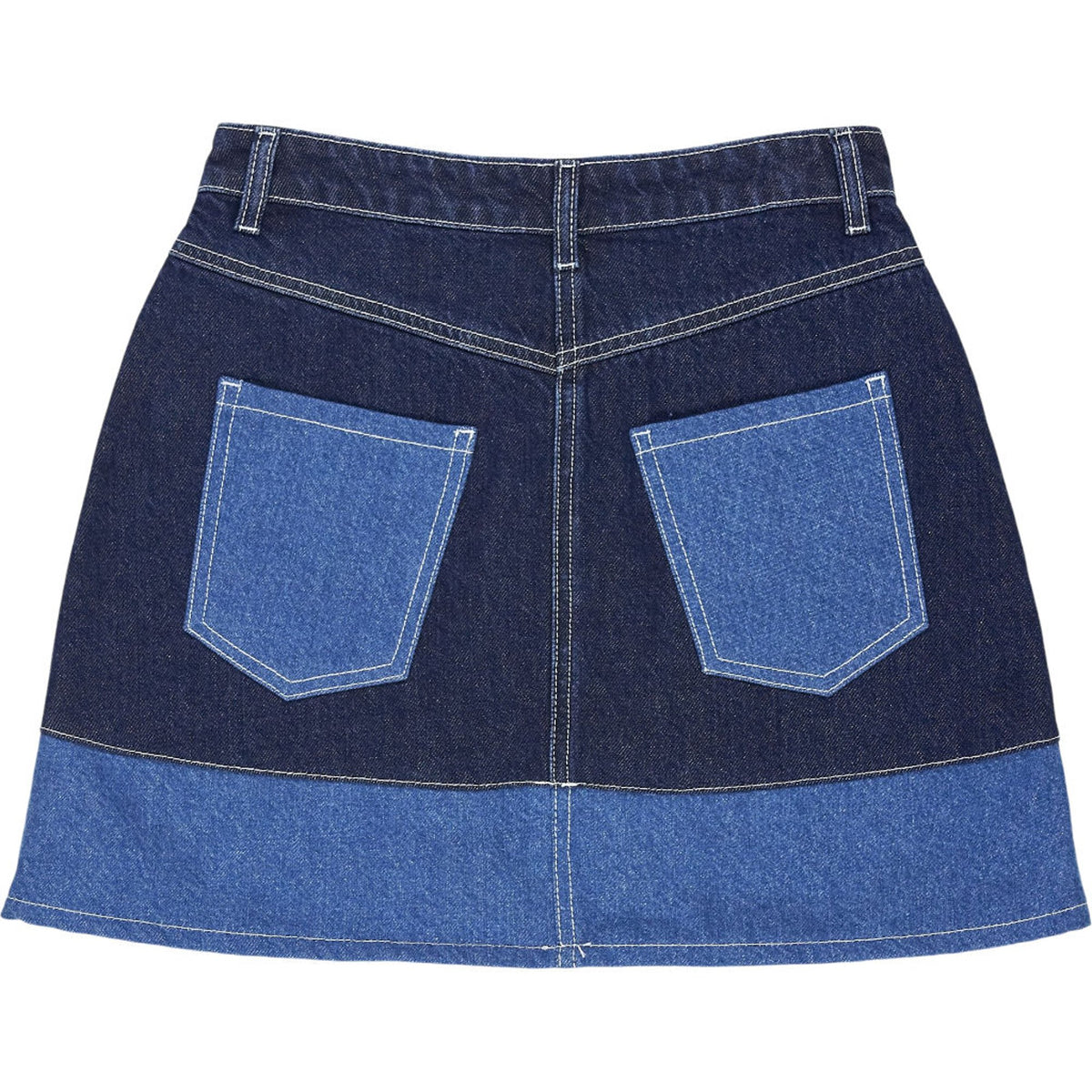 OMNES Blue Denim Skirt