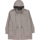 Lands' End Grey Hooded Jacket