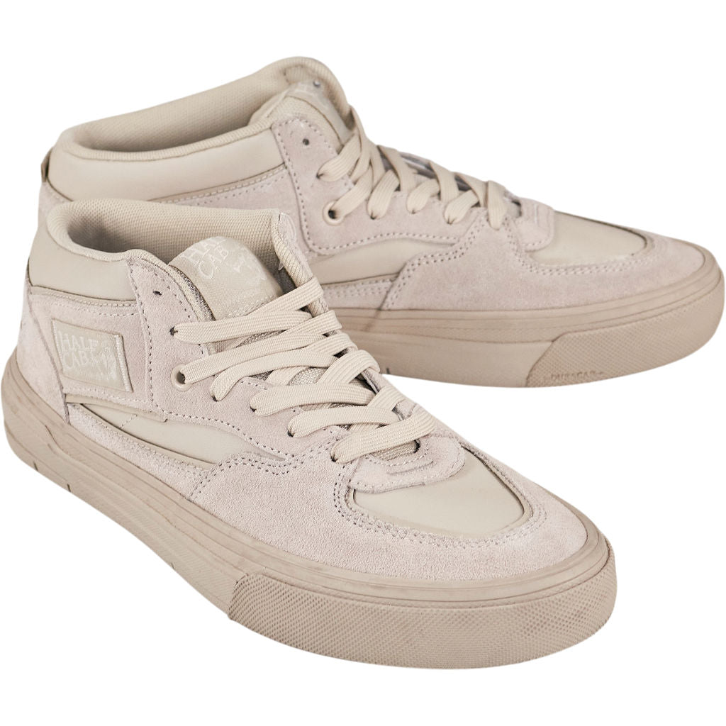 Vans Cream Half Cab Wafflecup Trainers