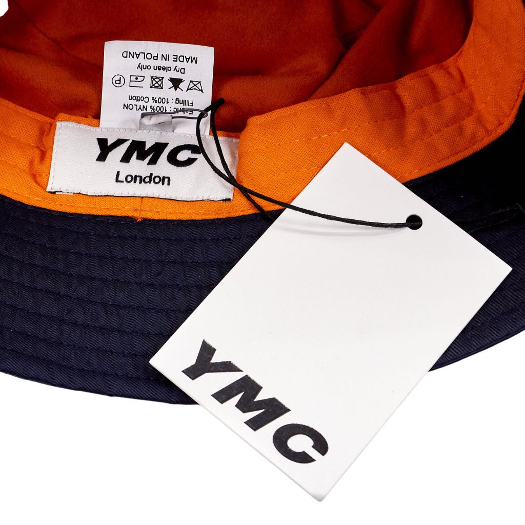 YMC Navy PHPAG Bucket Hat