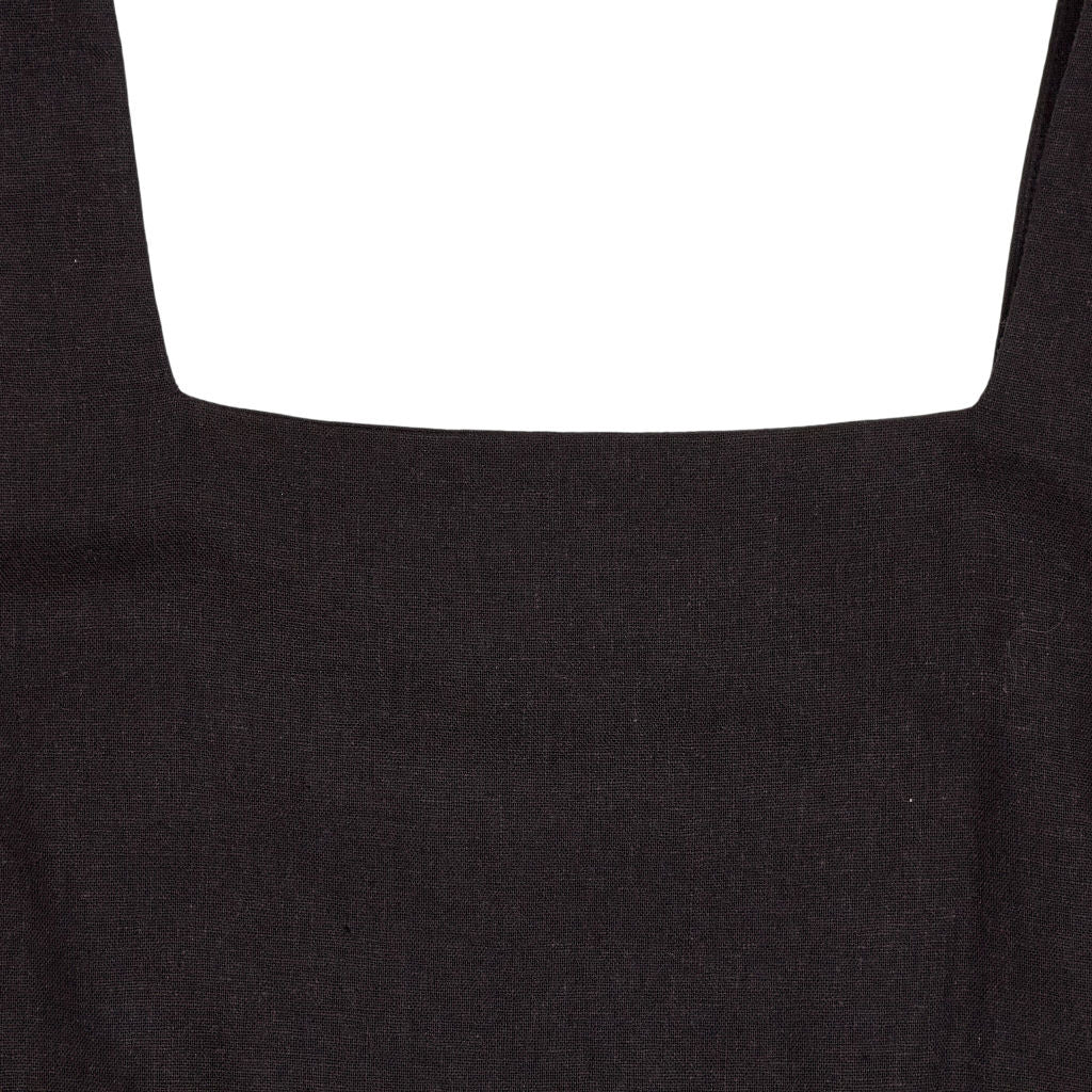 Hush Black Sleeveless Shift Dress