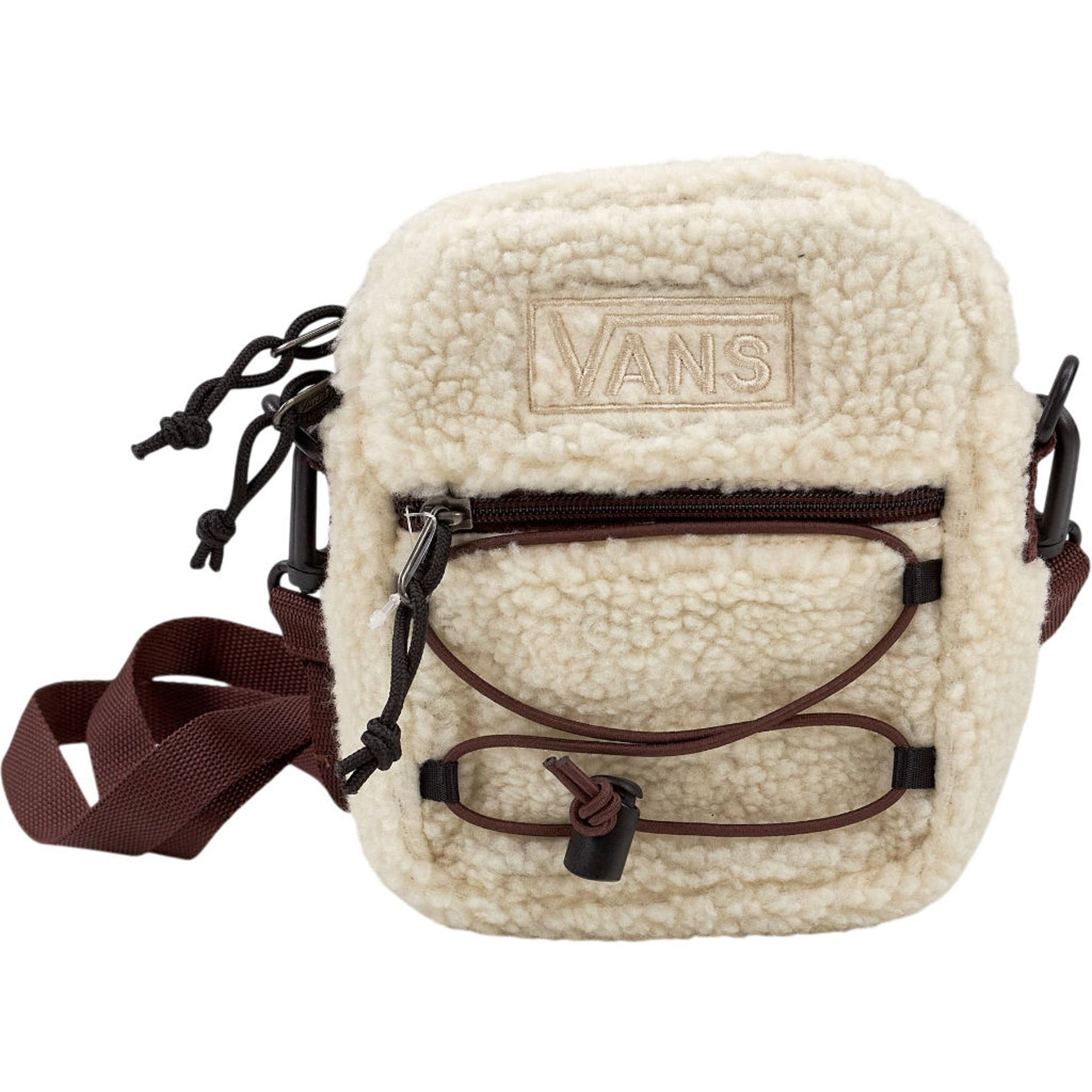 Vans Cream Sherpa Crossbody Bag