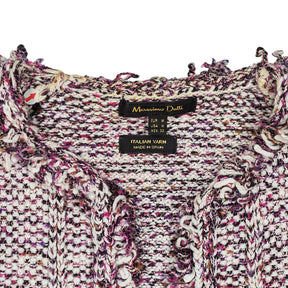 Massimo Dutti Multicolour Tweed Jacket